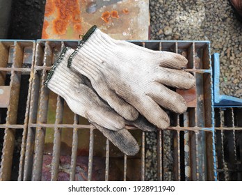 The Worn Work Gloves In The Top Greeting