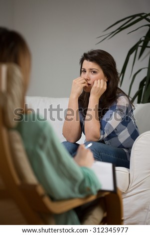 Similar – Foto Bild Mädchen beisst im Urlaub genussvoll, in ein Croissant.