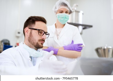 Surprised Engineers Smiling Technical Engineers Feeling Stock Photo ...