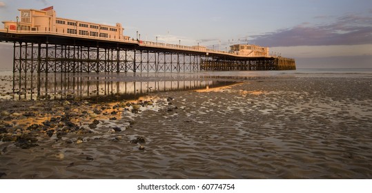 Worthing Pier At Sunset