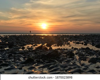 Worthing West Sussex Beach Sunset