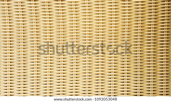 Woven Fabric Pattern Artificial Rattan Material Stock ...