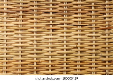 Woven Rattan Texture Background