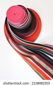 A Woven Rope Made Of Nylon Or Polyester In Various Colors. Usually Used For The Needs Of Bags, Belts And Others