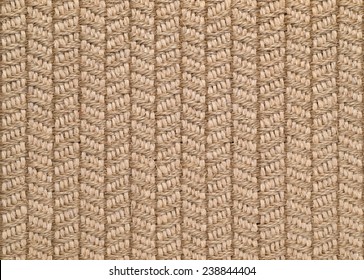 Woven Sisal & Wool Rug Background