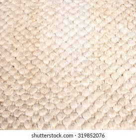 Woven Sisal & Wool Rug Background