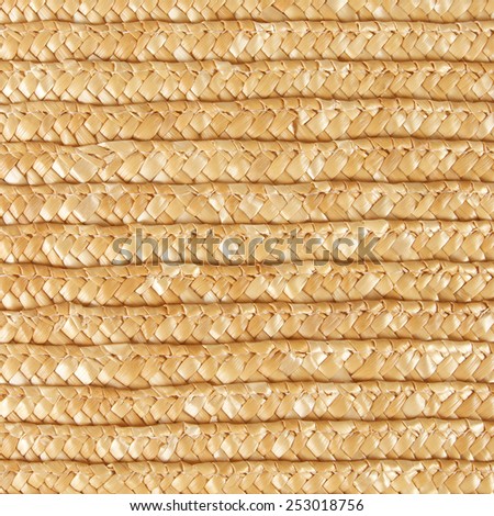 Woven straw background
