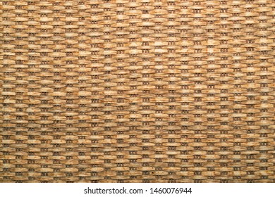 Woven Texture. Seamless Texture Of Basket Surface. Wooden Vine Wicker Straw Basket. Handcraft Weave Texture