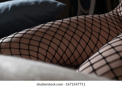 on thanksgiving day my beauty had a recent full body fishnet nylons