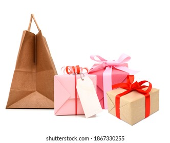 Wrapping gift boxes with size