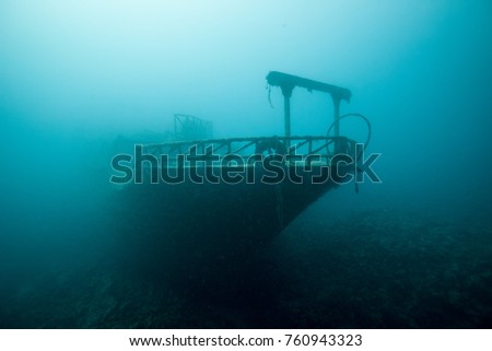 Wreck Fishing Boat, Hurghada, Egypt