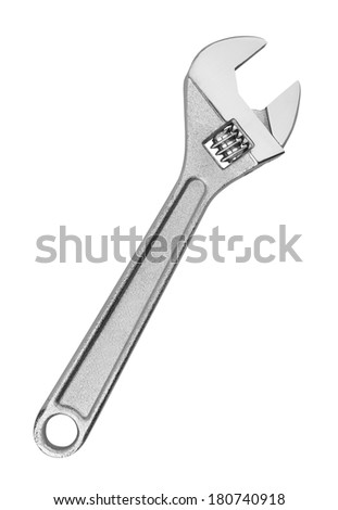 wrench isolated on white background