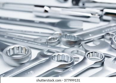 The wrench steel tools for repair