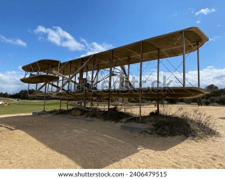 Wright Brothers Memorial Flight Airplane 