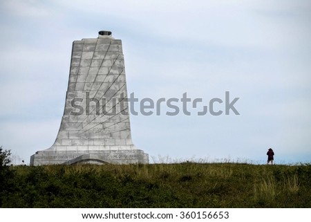 Wright Brothers Monument.