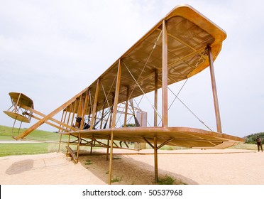 Wright Brothers National Memorial, First Flight Statue