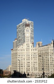 Wrigley Building Part Of Chicago Skyline