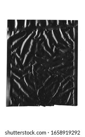 Wrinkle Black Plastic Texture For Gritty Grunge Edgy Wheat Paste Look