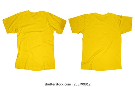 Download T Shirt Yellow Images Stock Photos Vectors Shutterstock PSD Mockup Templates