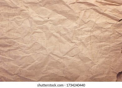 wrinkled crumpled paper as