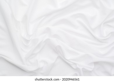 Wrinkled on bedspread, in the morning bedroom,texture for background , for decoration work  - Shutterstock ID 2020946561