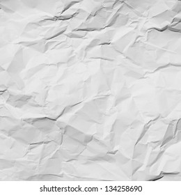 Wrinkled Paper Texture Or Background