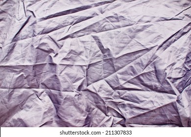 Wrinkled Tent Canvas Texture.