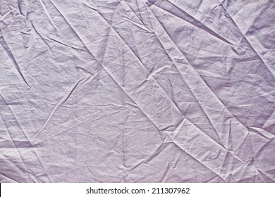 Wrinkled Tent Canvas Texture.