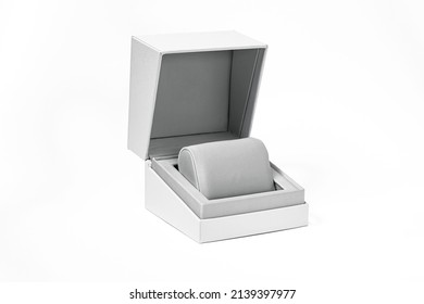 Wrist Watch Gift Box Mockup High Resolution Image Or Empty Watch Box