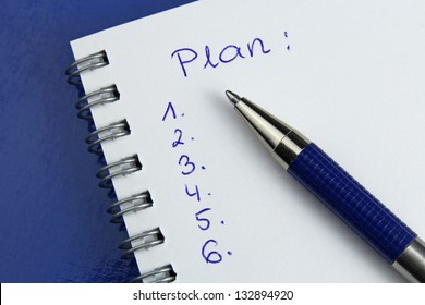 Writing An Action Plan