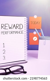 Writing Displaying Text Reward PerformanceAppraisal Recognize Workers Relative Worth To The Company. Word For Appraisal Recognize Workers Relative Worth To The Company
