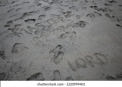 Writing Footprints in the Sand