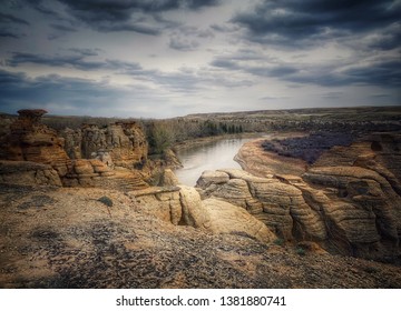 Writing On Stone Provincial Park