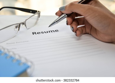 Writing Resume