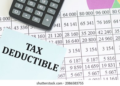 Writing text showing Tax Deductions. Business concept for Finance Incoming Tax Money Deduction written sticky note paper - Shutterstock ID 2086583755