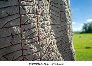 Written In Stone By Vikings The Rok Runestone From The 9th Century Features The Longest Known Runic Inscription And Is Considered The First Piece Of Swedish Literature