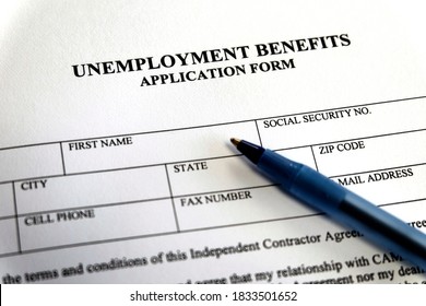 Written Unemployment Benefits Application Form