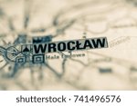 Wroclaw on map.