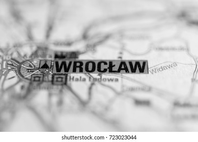 Wroclaw On Map.