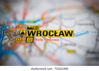 Wroclaw On Map.