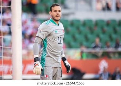 WROCLAW, POLAND - 01 JUNE, 2022: UEFA Nations League, Poland Vs Wales 2:1, O.p: Danny Ward Of Wales