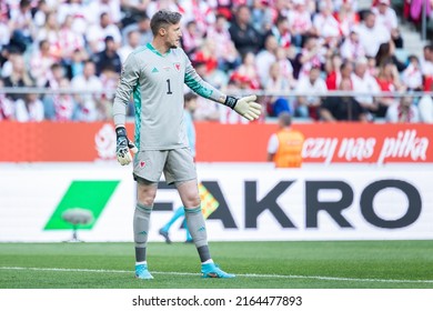 WROCLAW, POLAND - 01 JUNE, 2022: UEFA Nations League, Poland Vs Wales 2:1, O.p: Wayne Hennessey Of Wales