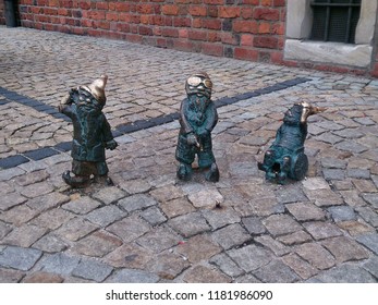 Wroclaw`s Dwarfs, Wroclaw, Poland, Summer 2016