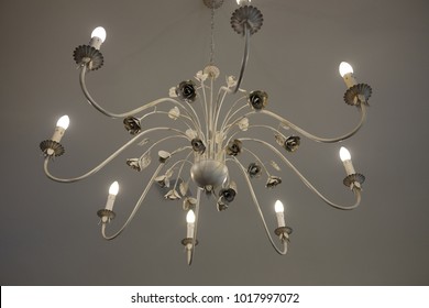 Wrought Iron Chandelier