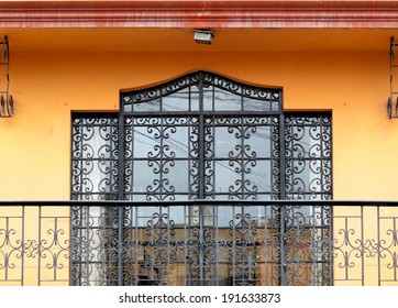 Wrought Iron Door Of A House, Peru