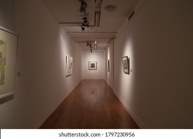 WUHAN, CHINA, OCTOBER 2, 2019: Art Galley Of Wuhan Art Museum