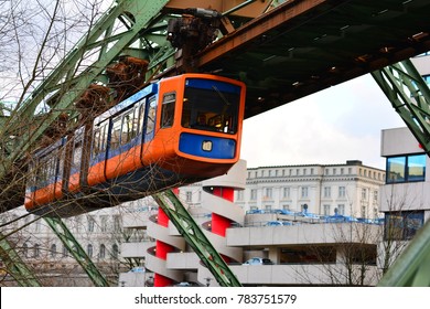 Wuppertal Suspension Railway. Germany