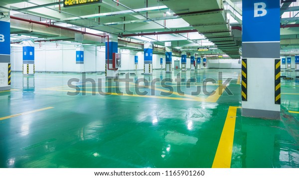 \
\
Wuxi City, China, new urban public\
infrastructure, underground parking\
lot
