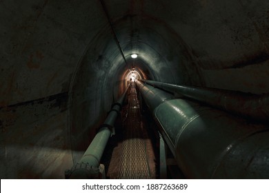 WWII Oil Storage Tunnel In Darwin, Australia.