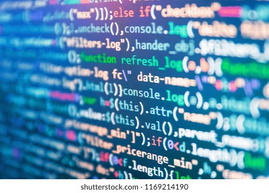 WWW software development. Writing programming functions on lapto